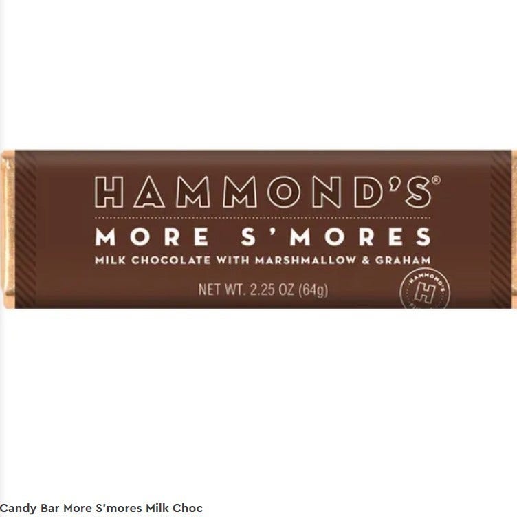 More S'mores Milk Chocolate Candy Bar