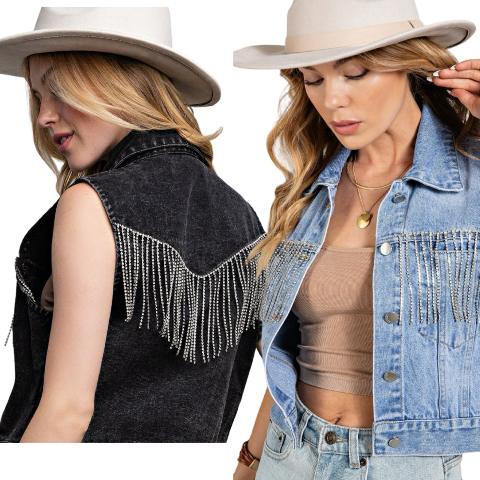 トップス CITYSHOP FRINGE VEST CITYSHOP FRINGE VEST トップス