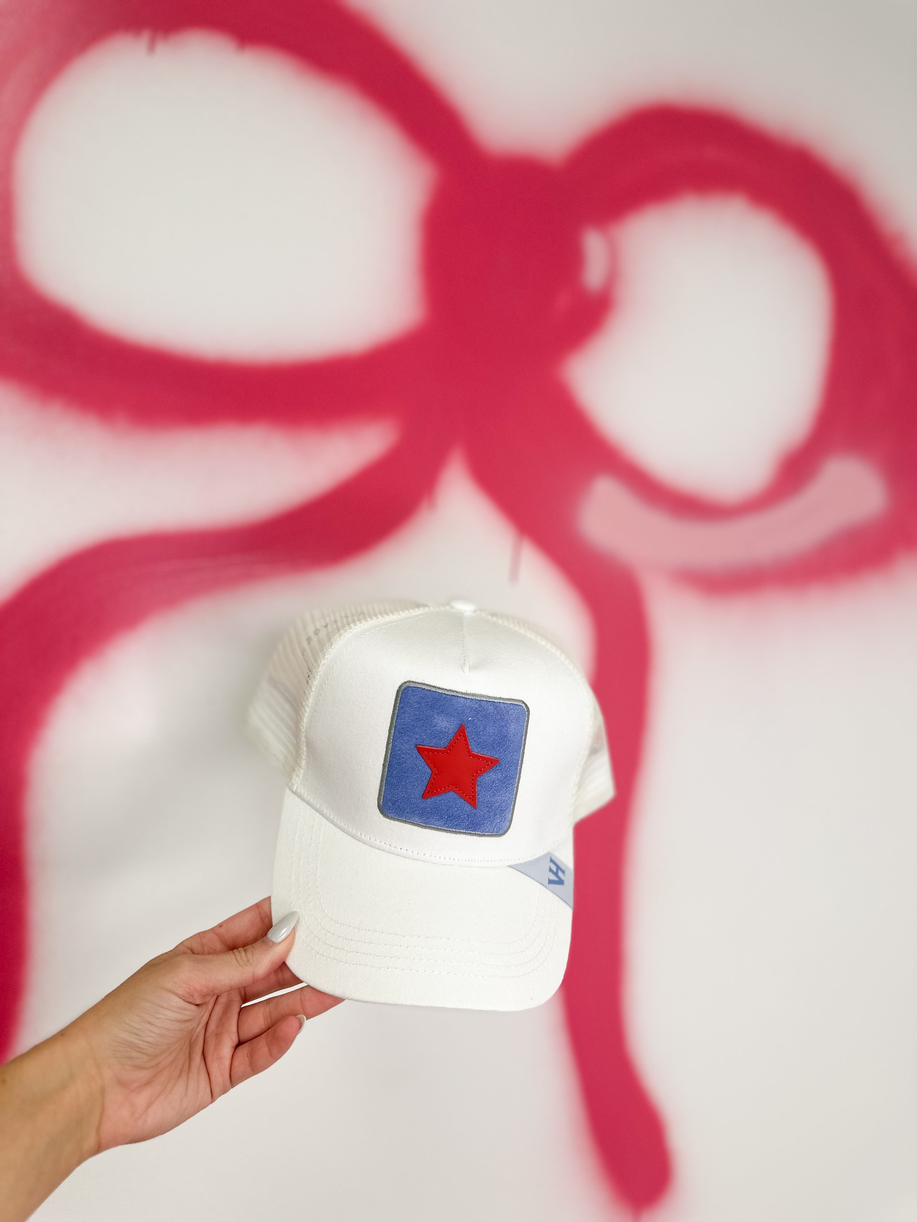 Vintage Havana Pearl Star Trucker Hat Vintage Havana Star Hat – Debbie Clemens main image 2