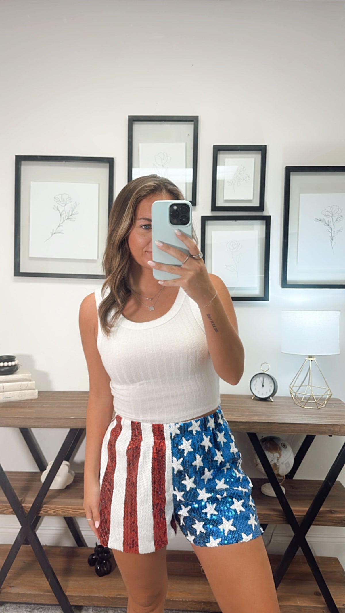 American Flag Shorts *Final Sale*