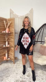 Caution Birthday Dress *FINAL SALE* | Pink Coconut Boutique Caution Birthday Dress *FINAL SALE* | Pink Coconut Boutique