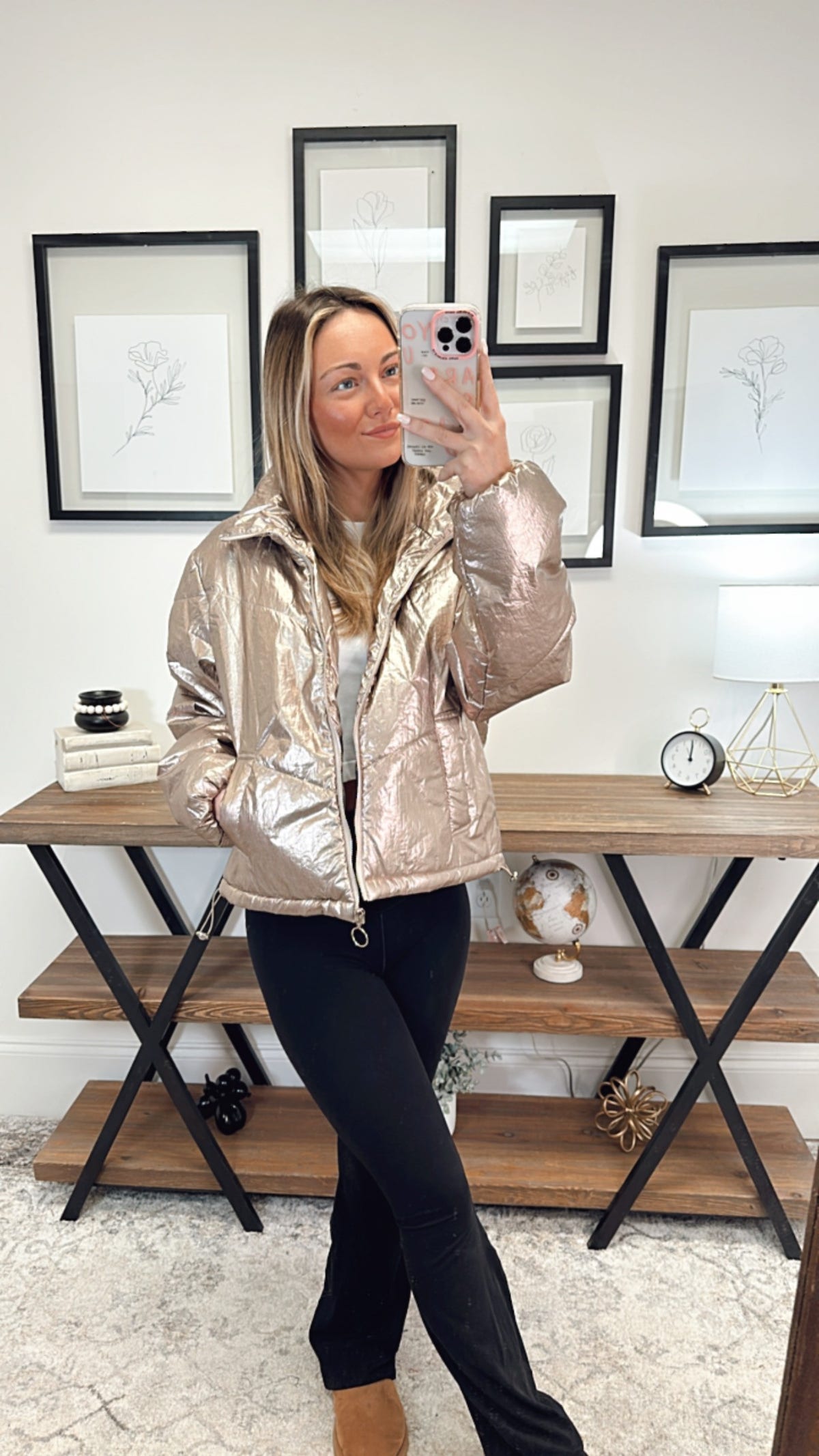 Highlight Of My Day Puffy Jacket *Final Sale*