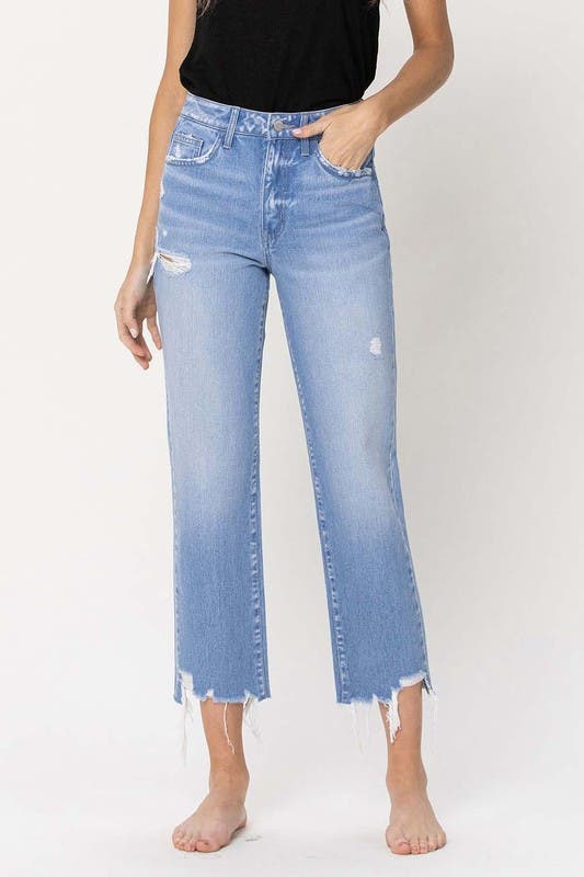 First Time For Everything Vervet Jeans-Light