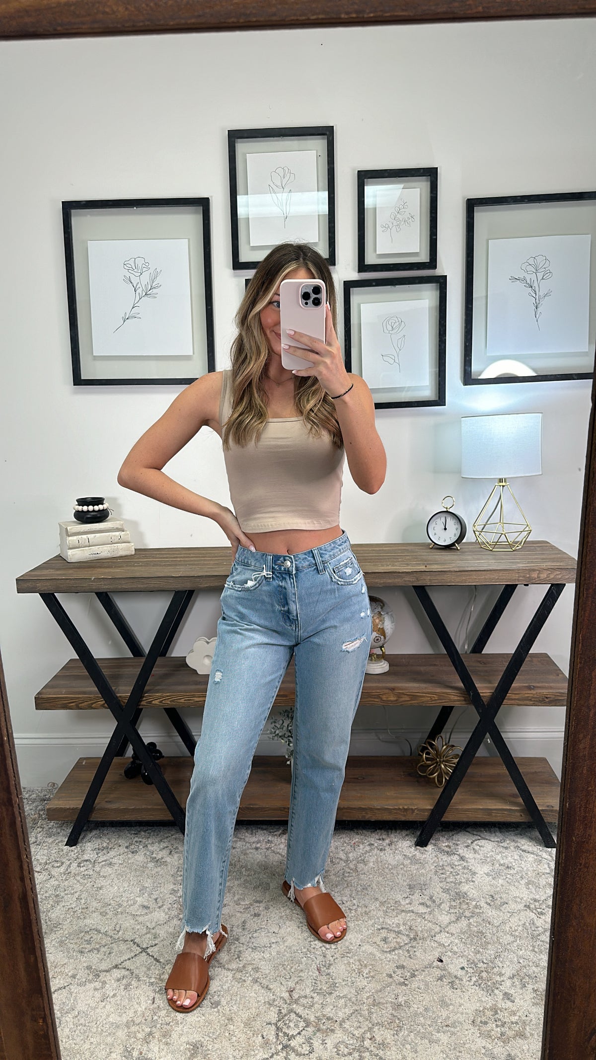 First Time For Everything Vervet Jeans-Light
