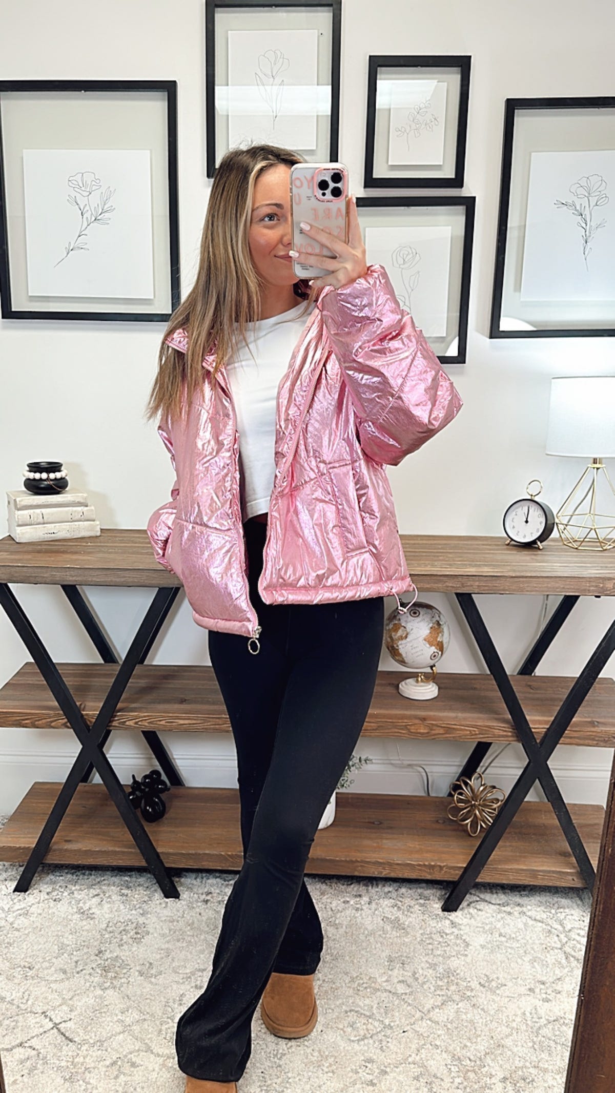 Highlight Of My Day Puffy Jacket *Final Sale*