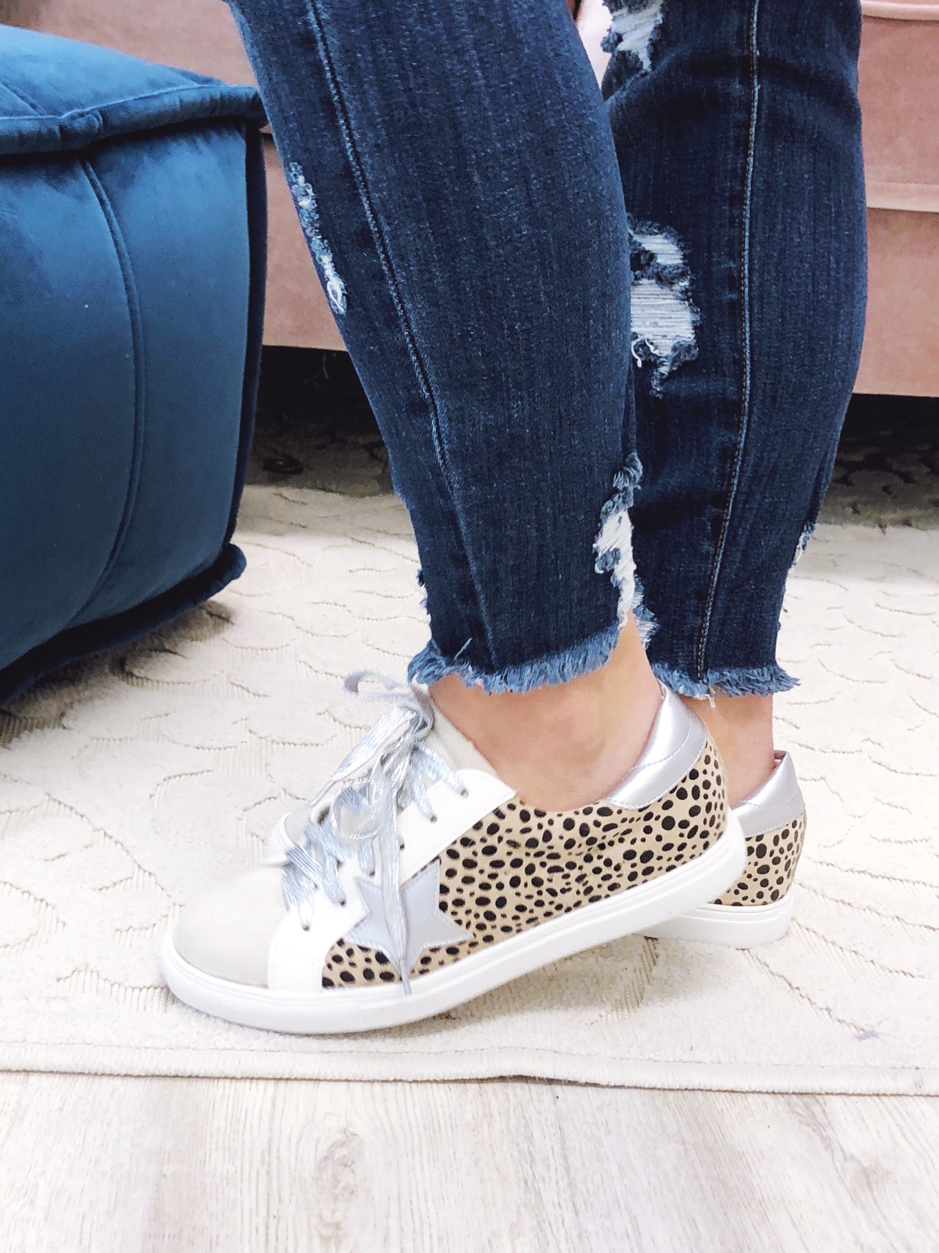 cheetah star sneakers