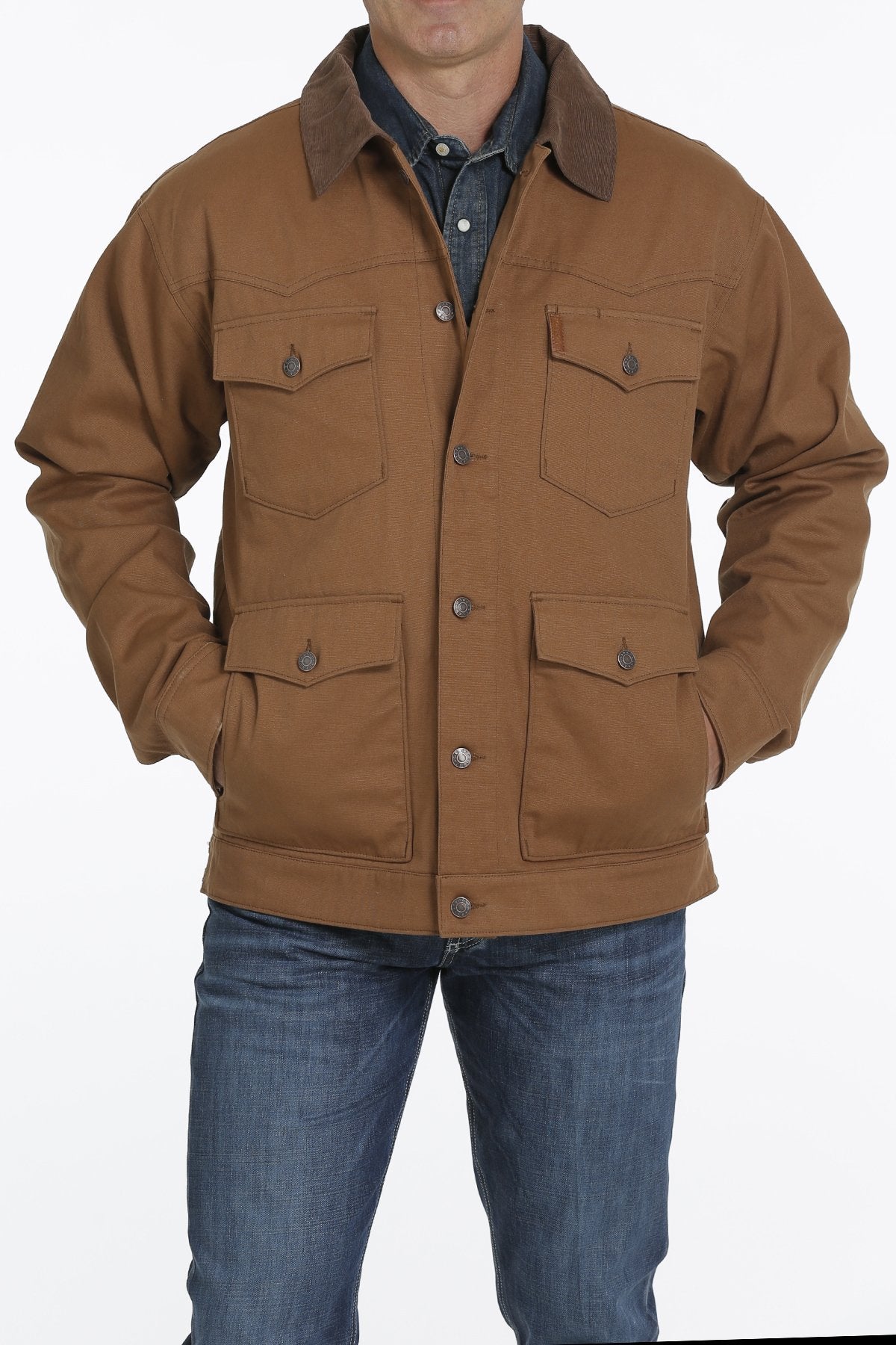 warm canvas jacket
