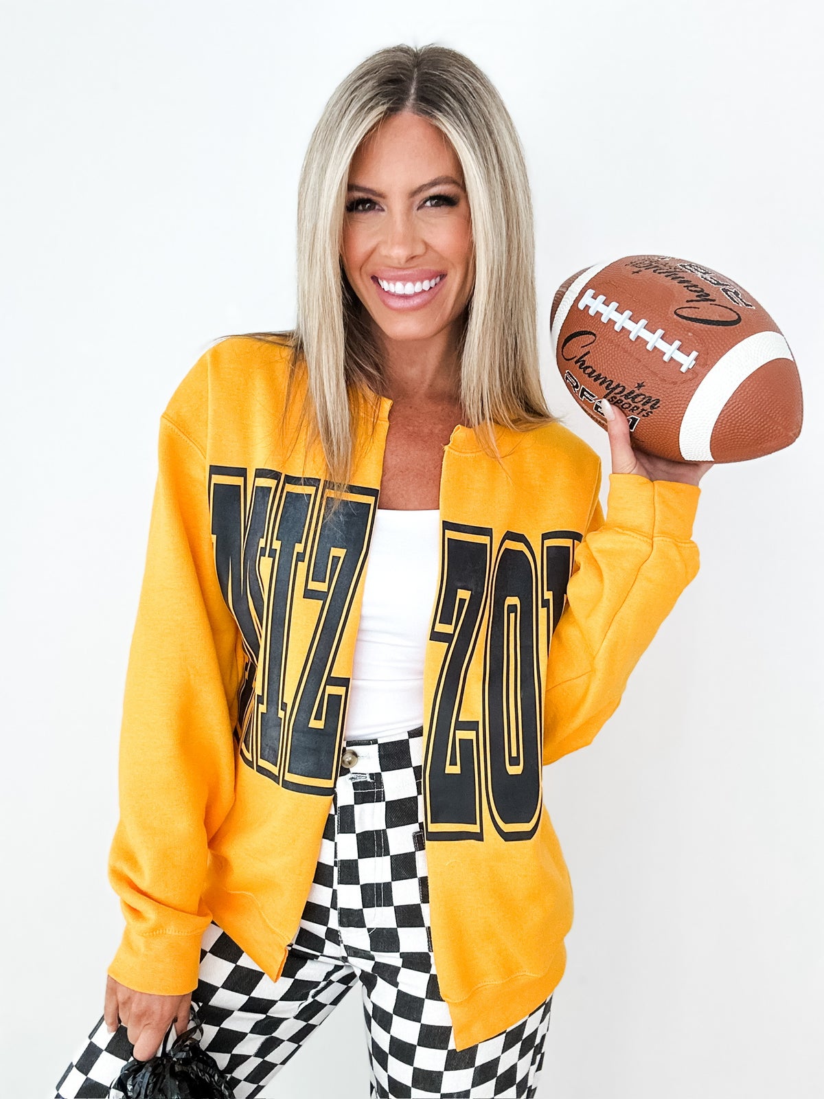 VIRAL Cardi Crew - MIZZOU - PREORDER | Pleated Boutique | Trendy