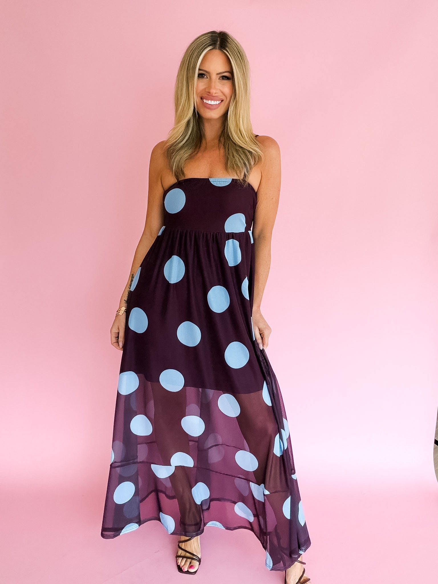 Polka Dot Moment Dress | Pleated Boutique | Trendy Women's Fashion & Unique  Styles Online