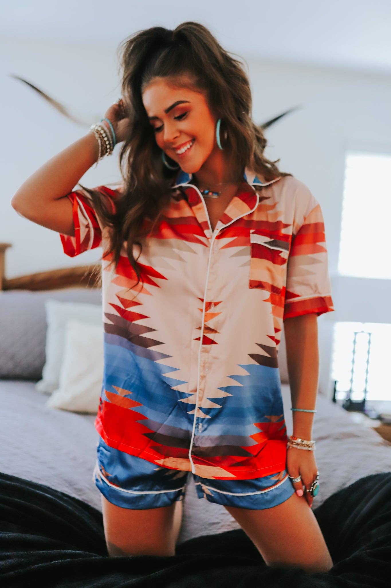 Aztec Pajama Set | Prairie Pearl