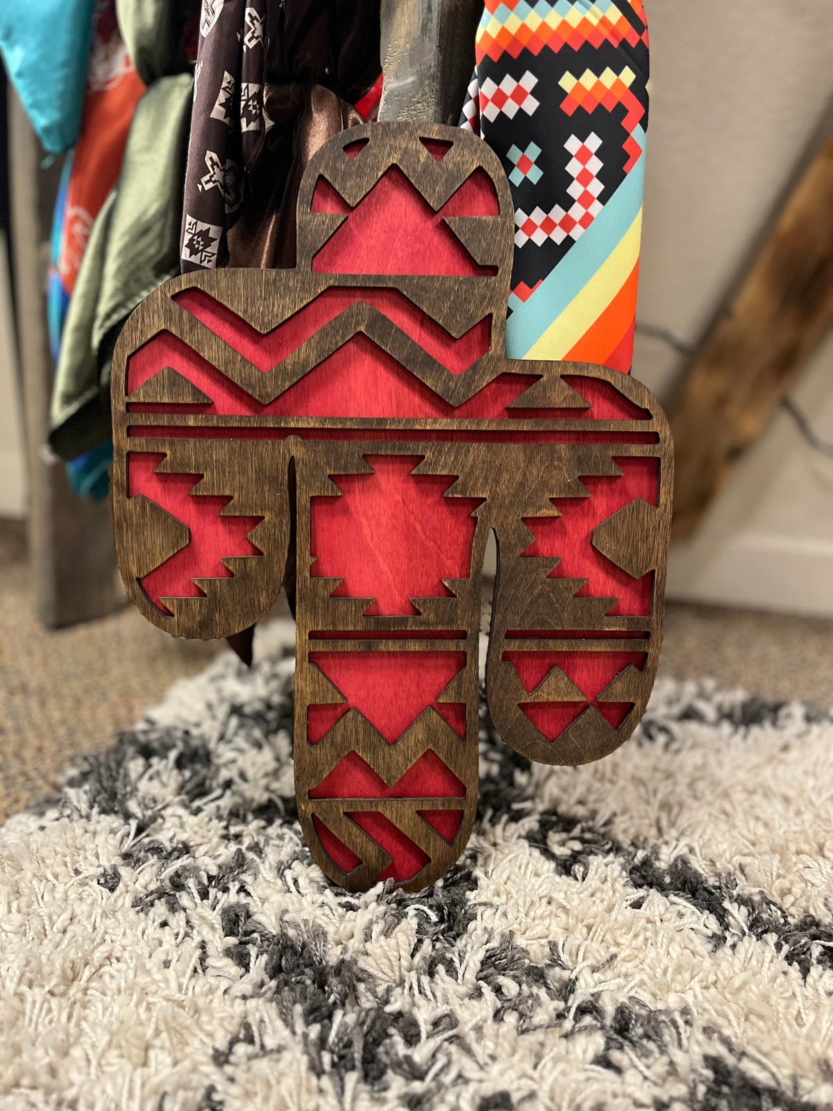 Aztec Cactus Wall Decor | Prairie Pearl
