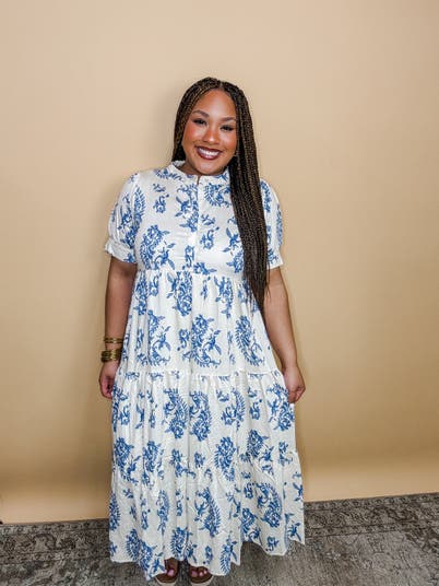 in full bloom midi dress In full bloom! @dixie_3 in our Protecting My Peace Midi Dress