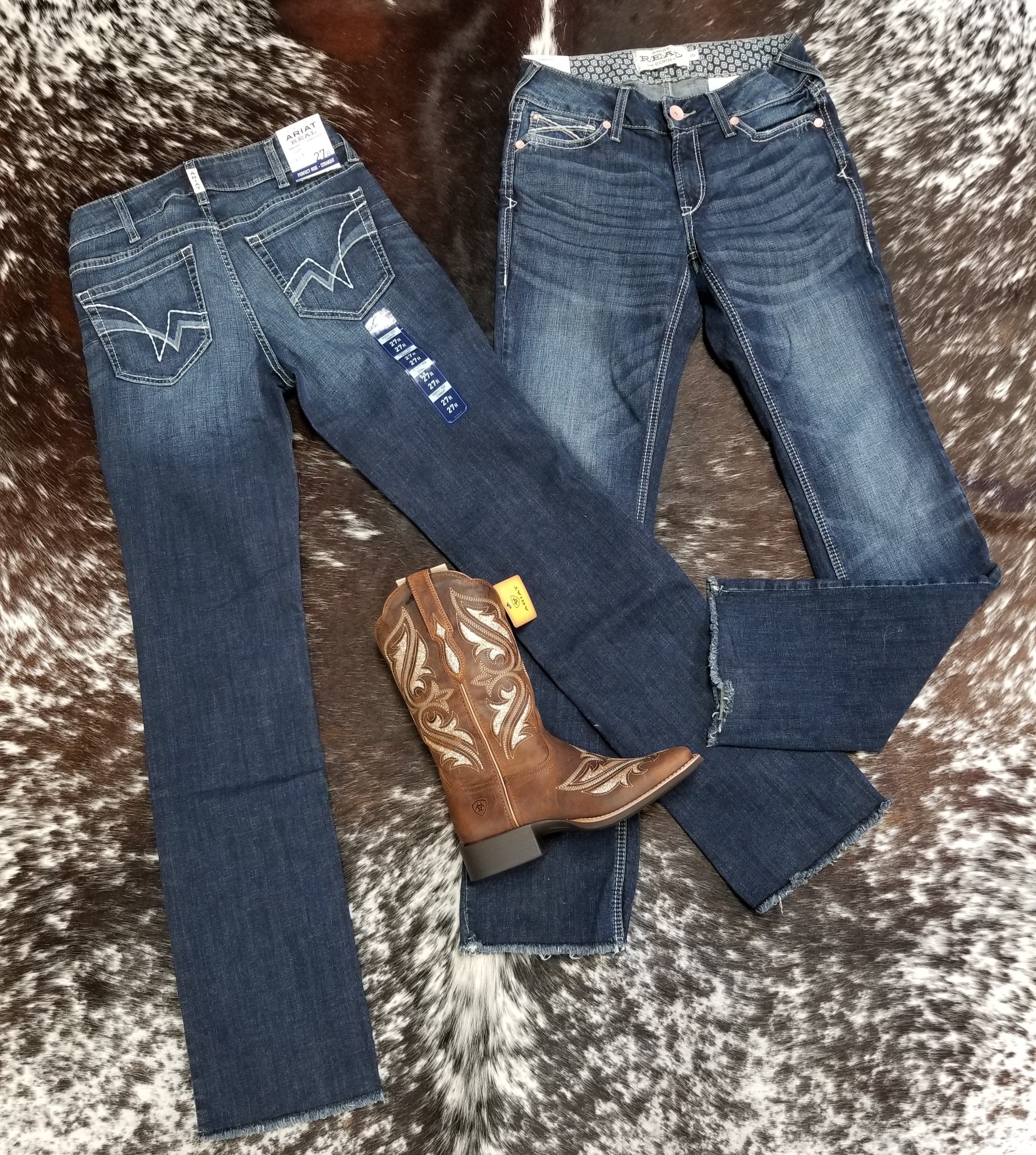 ariat billie wide leg trouser jean