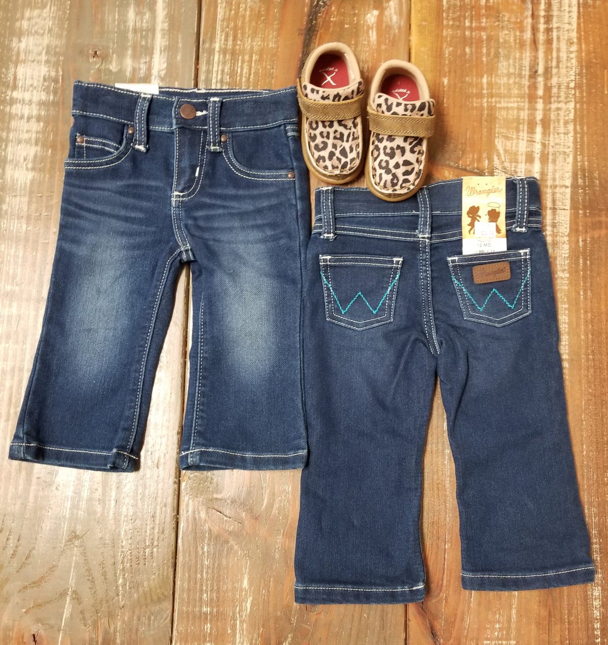 Wrangler Infant Girls Bootcut Jeans