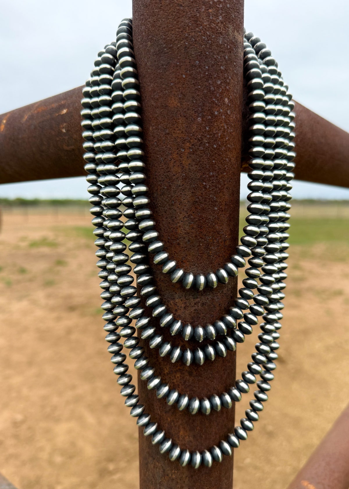 Authentic 9mm Saucer Necklace | 16", 18" 20" 22" & 24" *Final Sale*
