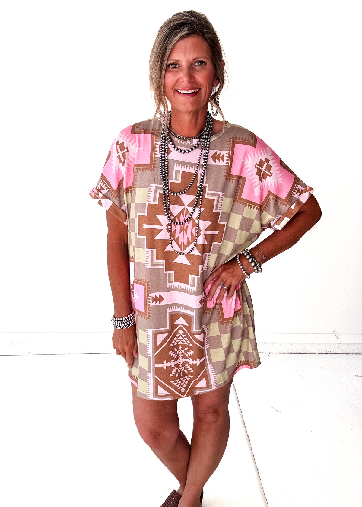 Mesa Madness Dress | S/M-2X/3X *Final Sale* | Rolling Ranch Boutique | Made for Confidence