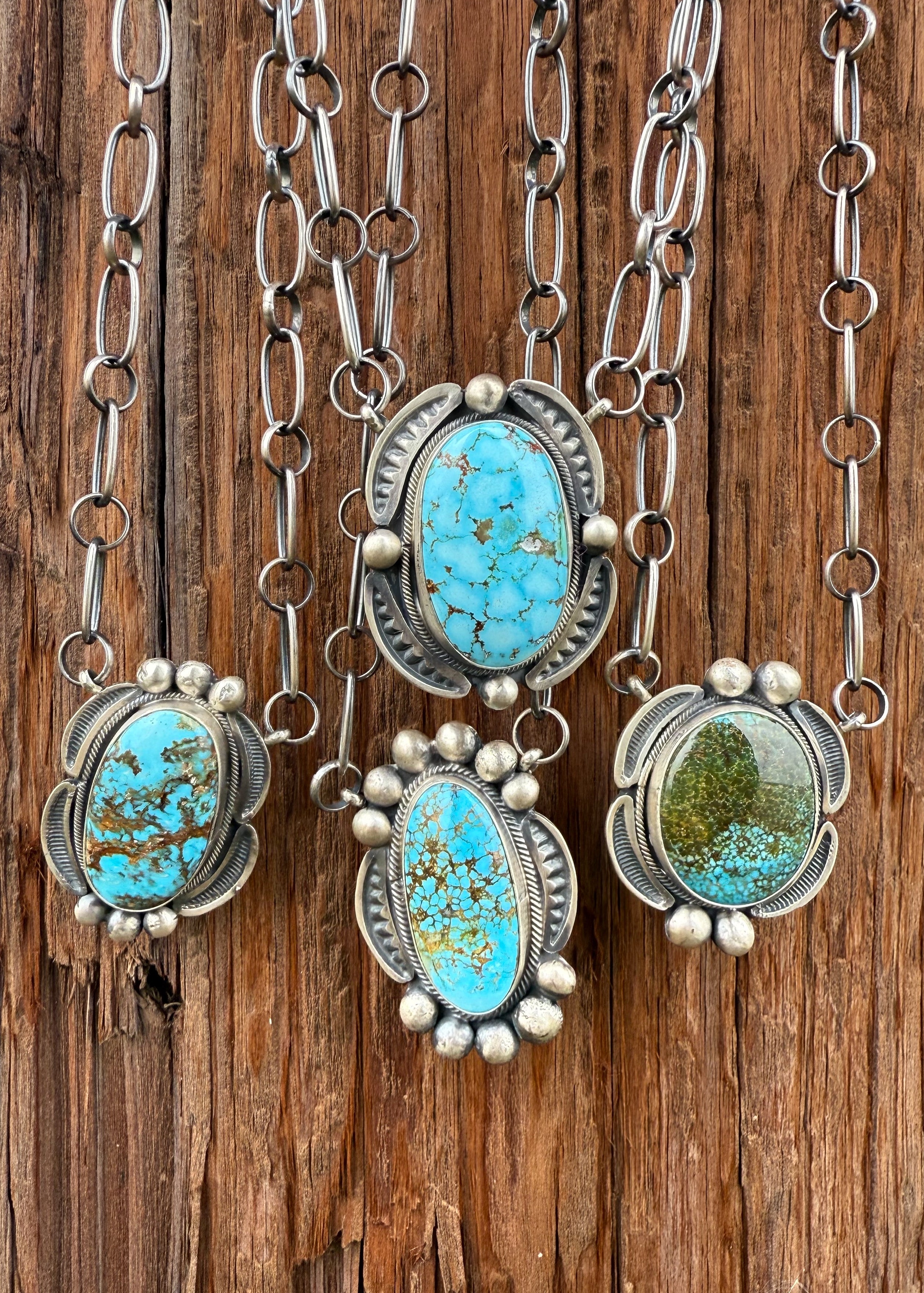 Authentic Kingman Turquoise Border Style 21