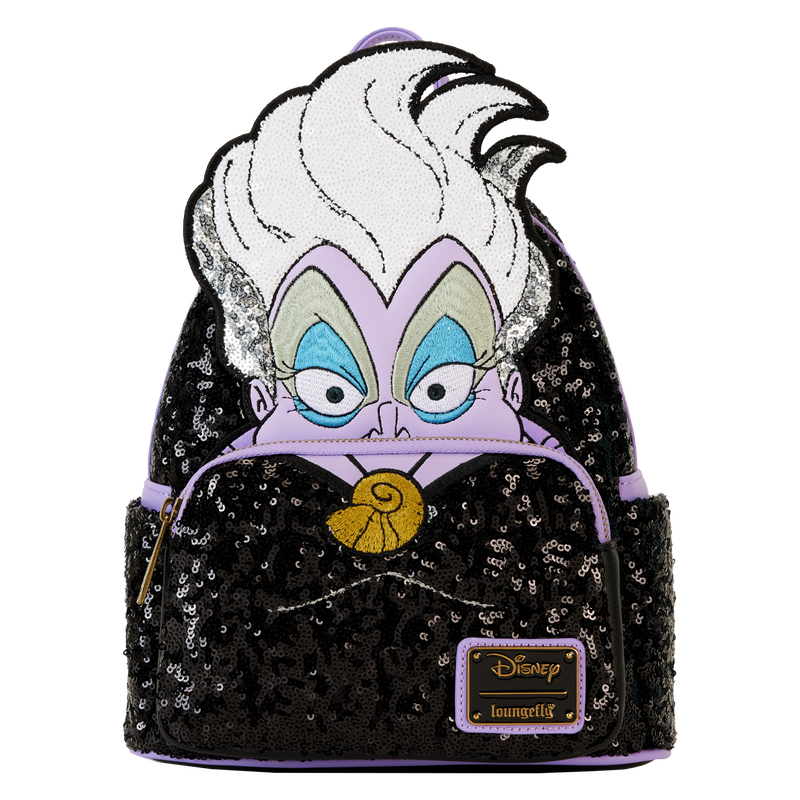 Disney Black Ursula Embroidered Mini Backpack 97589 (1).jpg main image 3