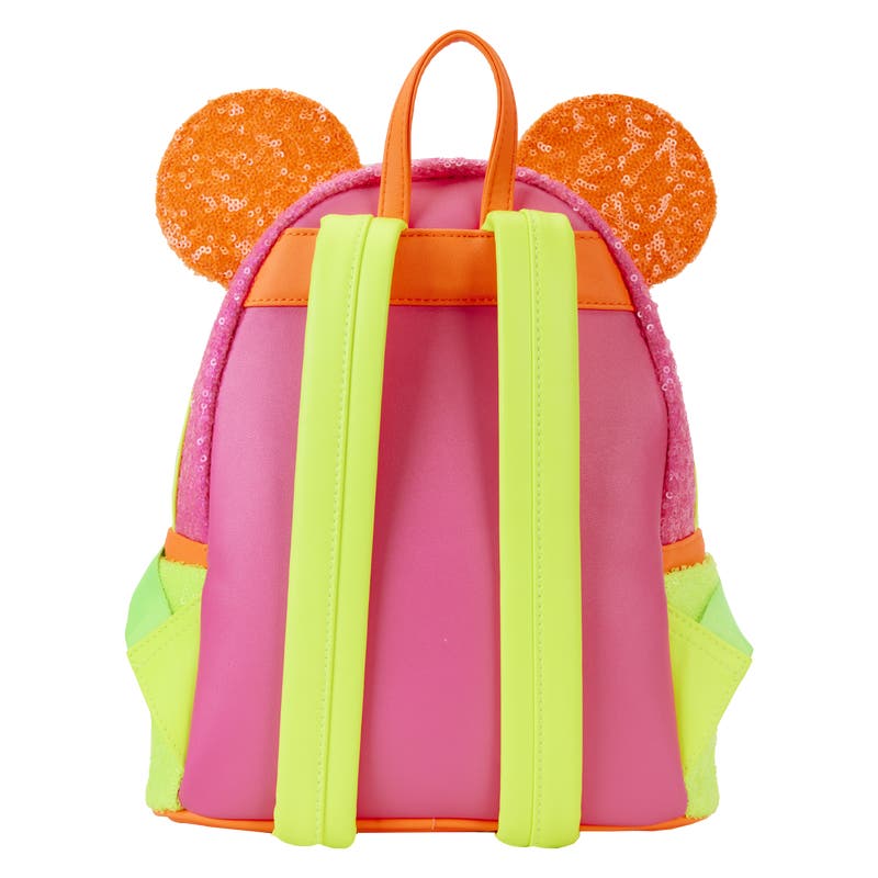 【Lounge Fly】Exclusive - Disney Color Block Mini Backpack Amazon.com: Loungefly Disney Stitch Color Block Mini
