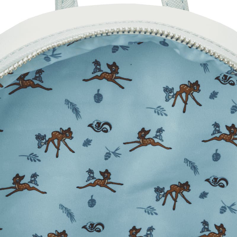 Loungefly Disney Bambi on Ice Lenticular Mini Backpack and  display picture 2