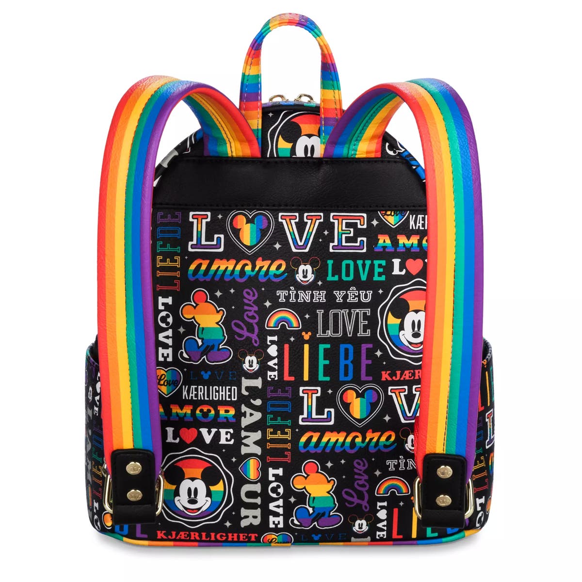 Loungefly Disney Mickey Mouse Pride Collection Mini Backpack