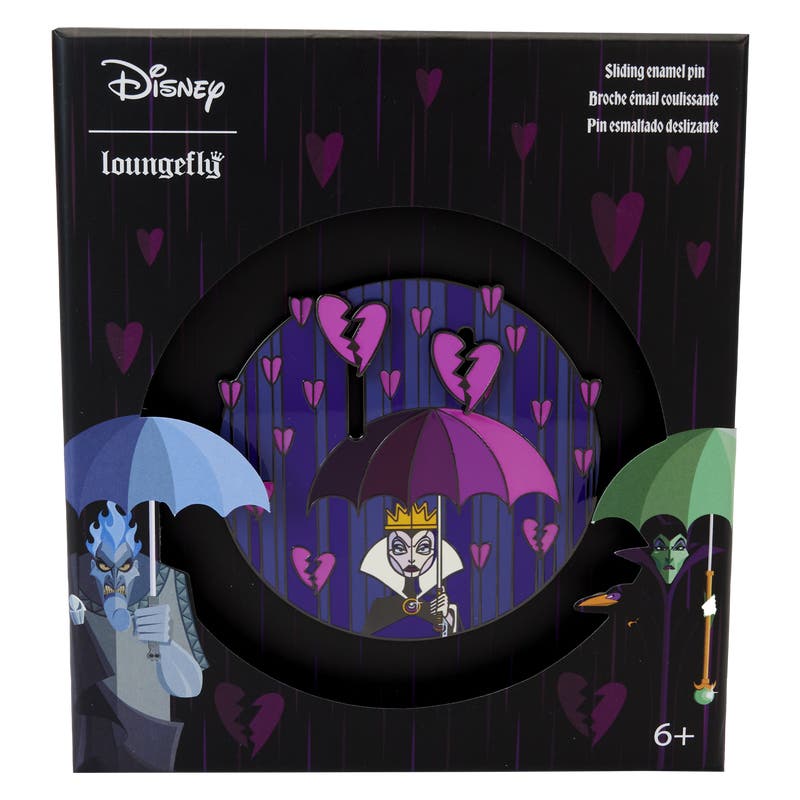 disney villains curse your hearts mini backpack LF Quiet Fandom You’ll find other motifs of these villains on the side pockets and back of the bag Loungefly Disney Villains Curse Your