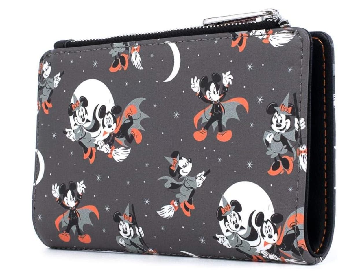 Loungefly Disney Mickey and Minnie Mouse All Over Print Halloween