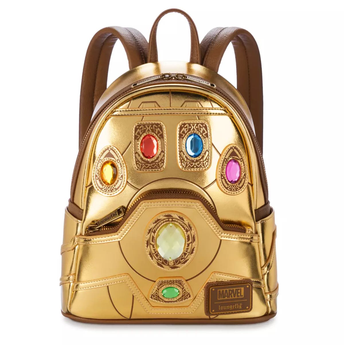 【Loungefly】MARVEL インフィニティストーン バックパック Loungefly Disney Marvel Infinity Stones Gauntlet Mini