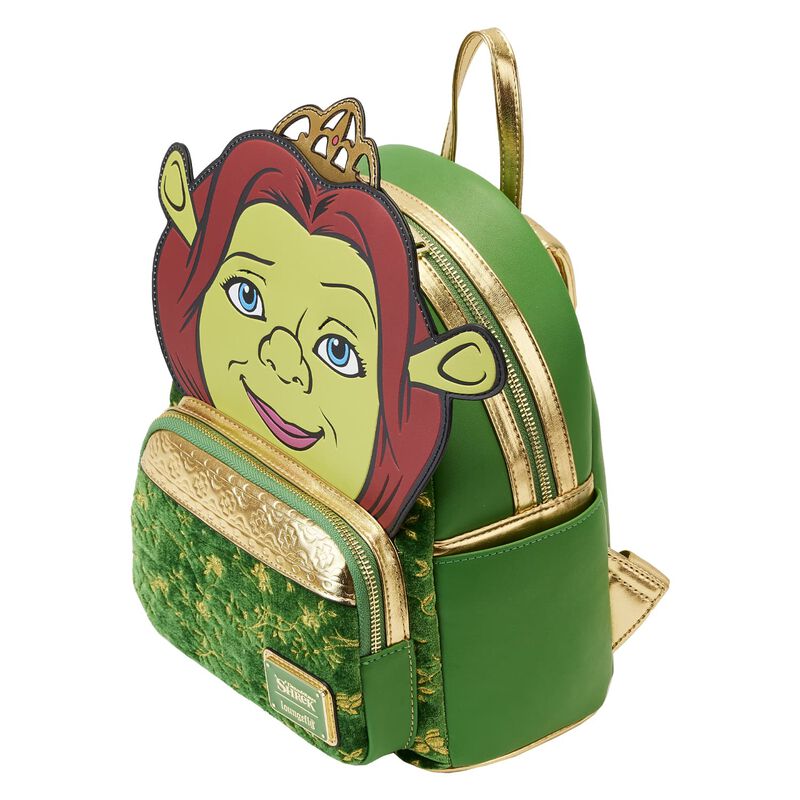 Loungefly DreamWorks Shrek Princess Fiona Green Gold Mini Backpack Bag New Loungefly DreamWorks Shrek Princess Fiona Green Gold Mini  main image 4