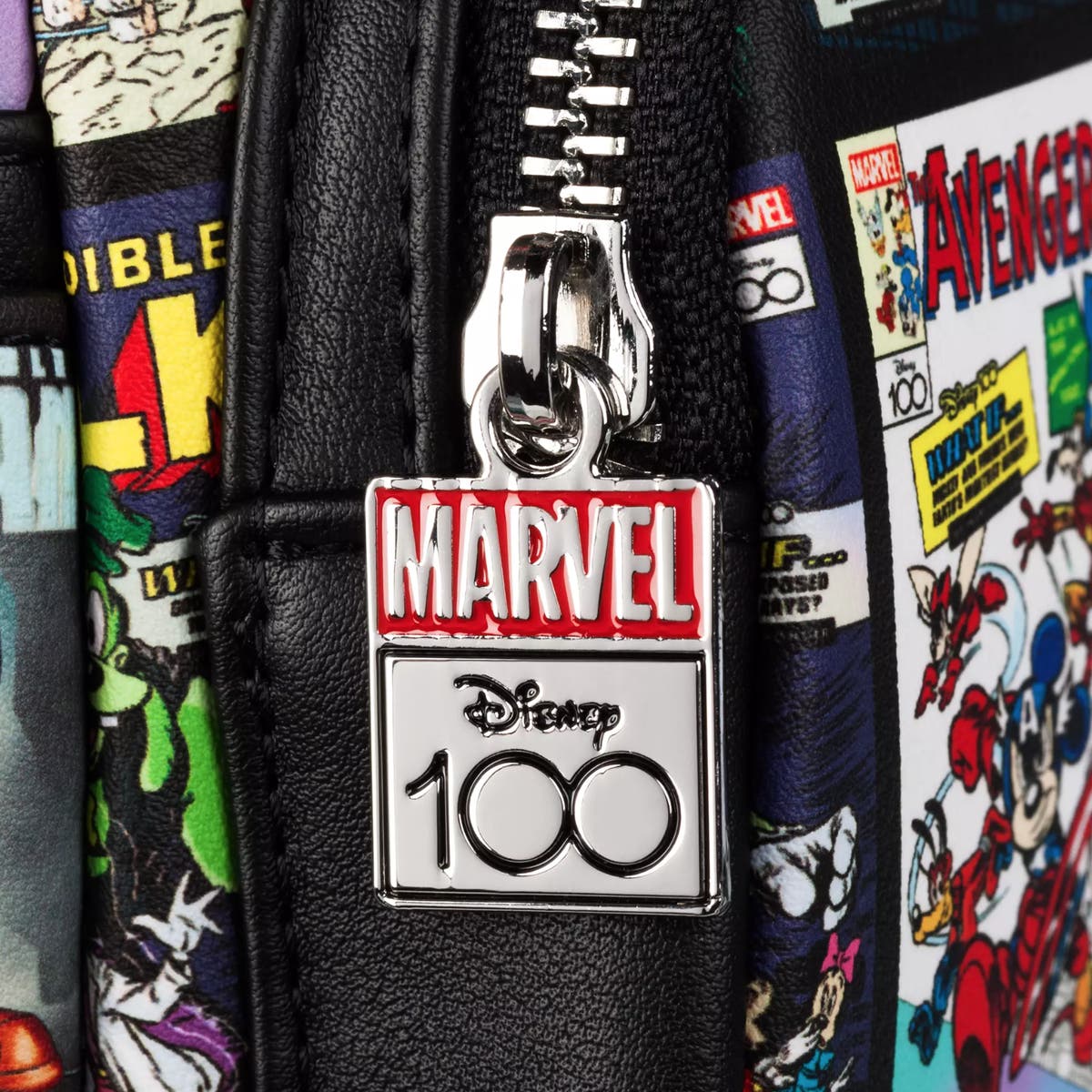 Loungefly Disney 100 Mickey and Friend Marvel Comic Mini back Loungefly Disney 100 Marvel Mickey and | Mercari main image 2