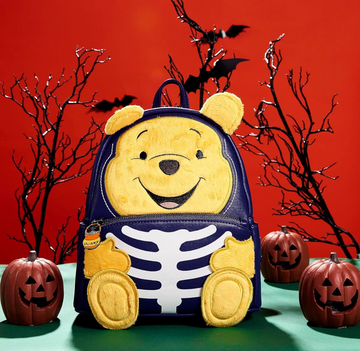 Loungefly Disney Winnie The Pooh Skeleton Cosplay Mini 