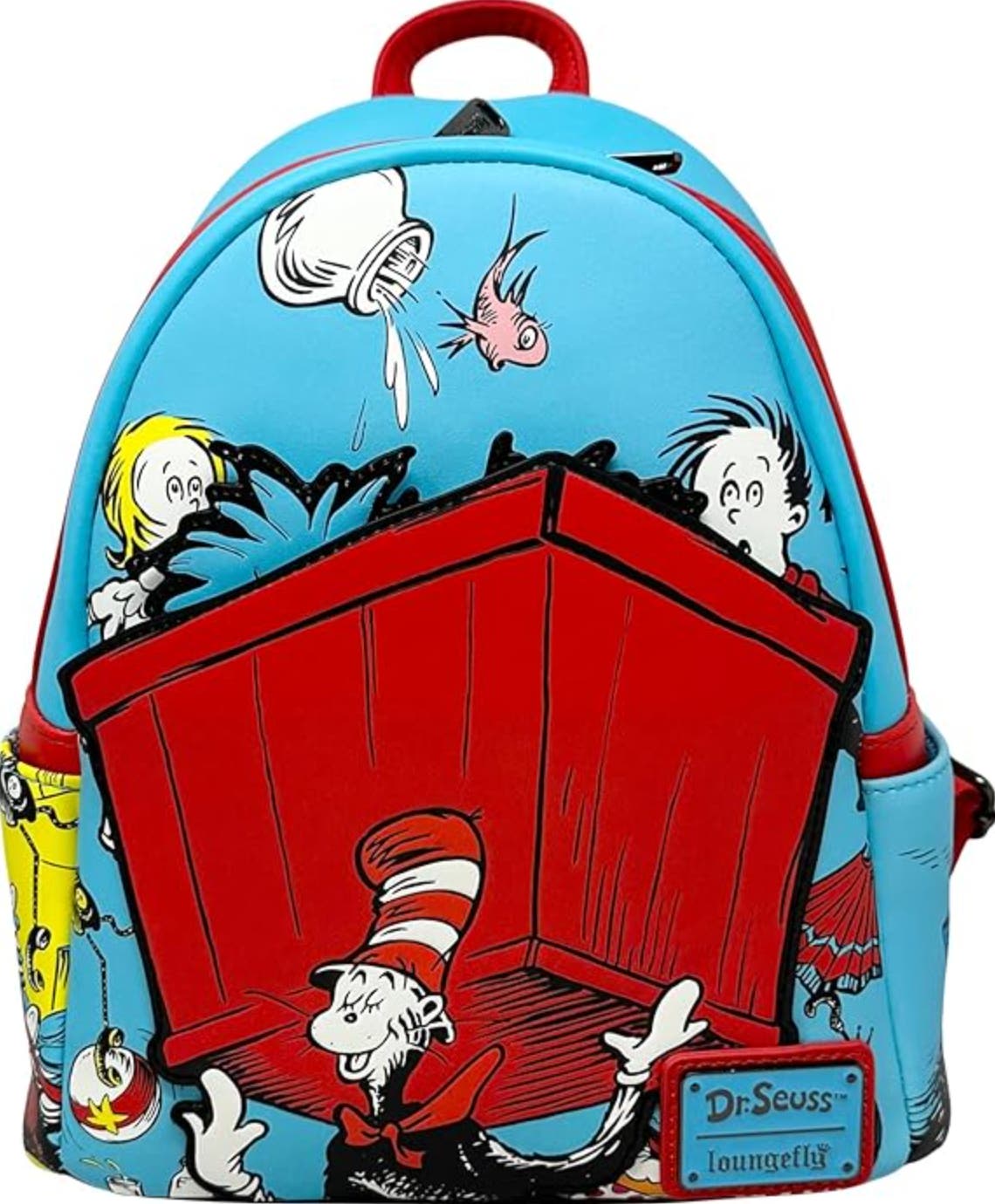 Loungefly Dr Seuss Thing 1 and 2 Pop-Up Cosplay Mini  display picture 2