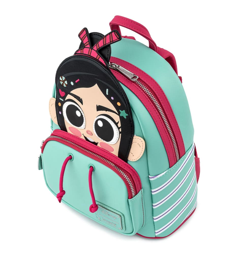 LOUNGEFLY Disney Wreck-It Ralph Vanellope Cosplay Mini  display picture 2