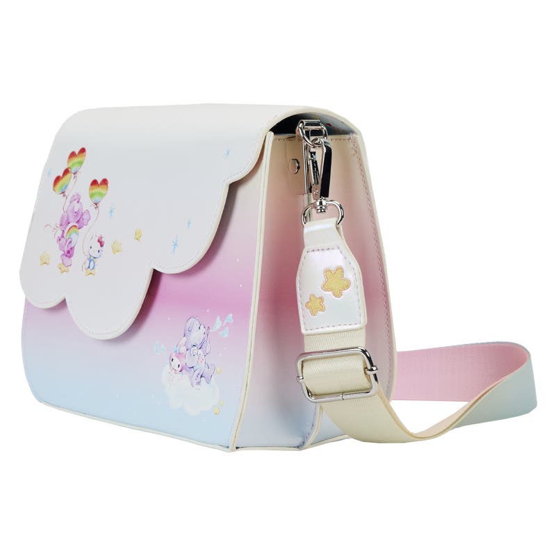 【Sanrio】Loungefly キティ＆フレンズ クロスボディバッグ Hello Kitty and Friends x Loungefly Color Block Crossbody