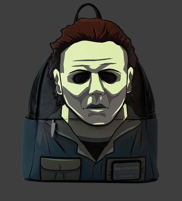 Loungefly Halloween Michael Myers Mask Cosplay Mini Backpack  display picture 2