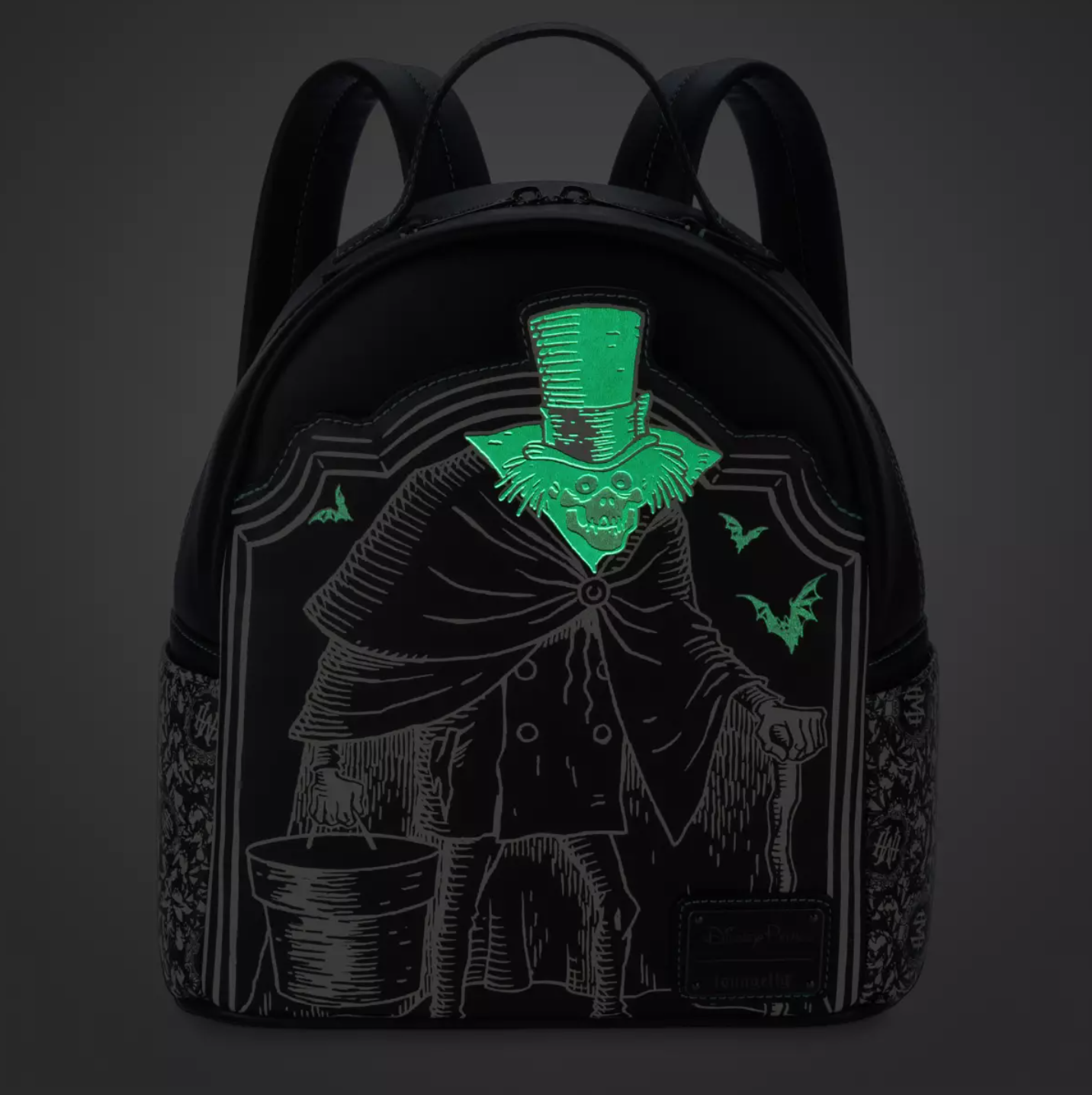 Loungefly Disney The Haunted Mansion Hat Box Ghost Glow-In  display picture 1
