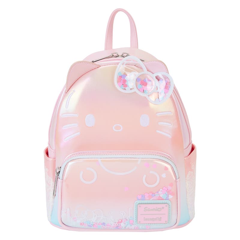 Loungefly Sanrio Hello Kitty 50th Anniversary Clear & Cute Cosplay Mini  Backpack | MadBagger.com Loungefly Authorized Retailer