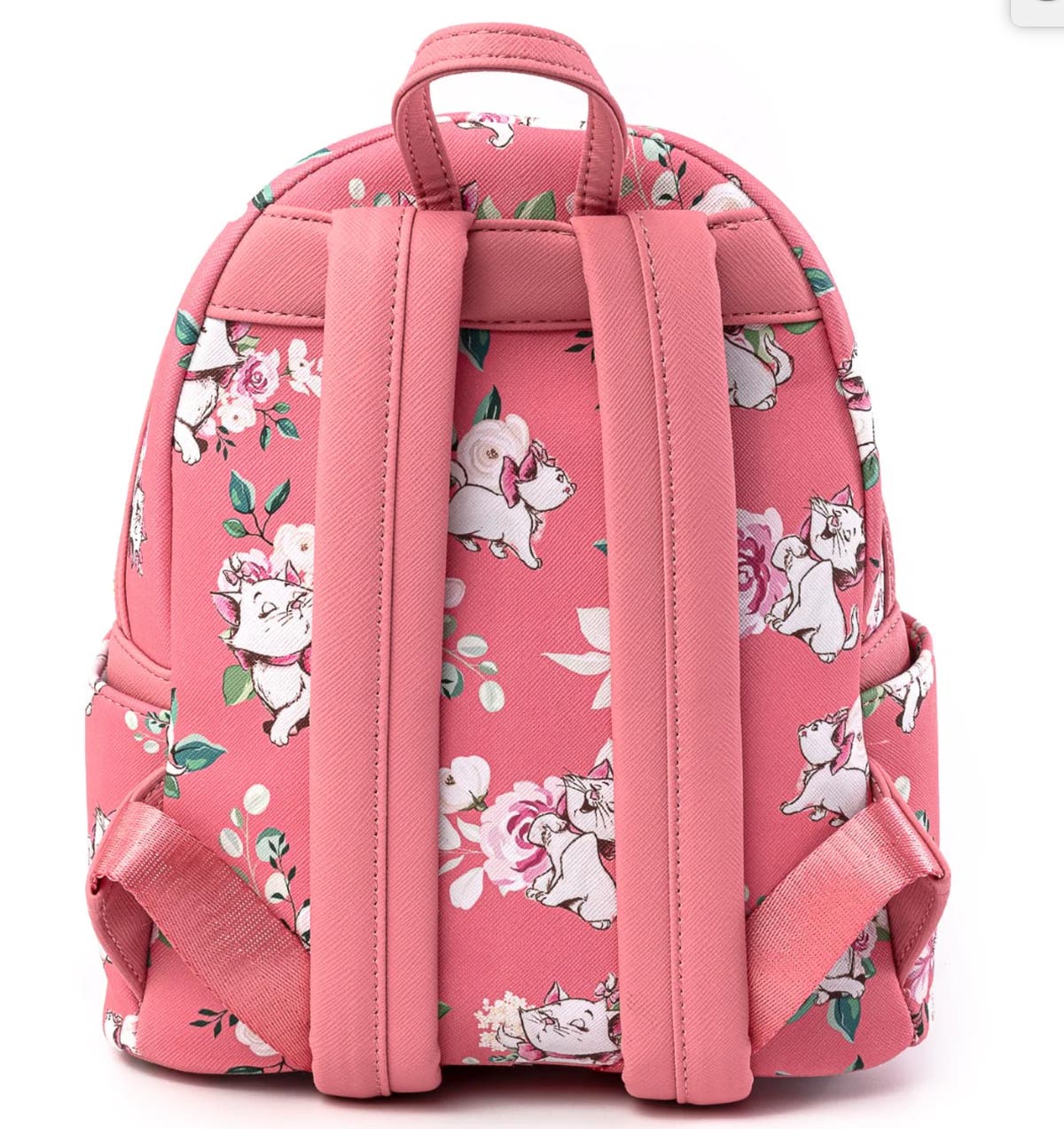 Loungefly Disney The Aristocats Marie Pink Floral All-over