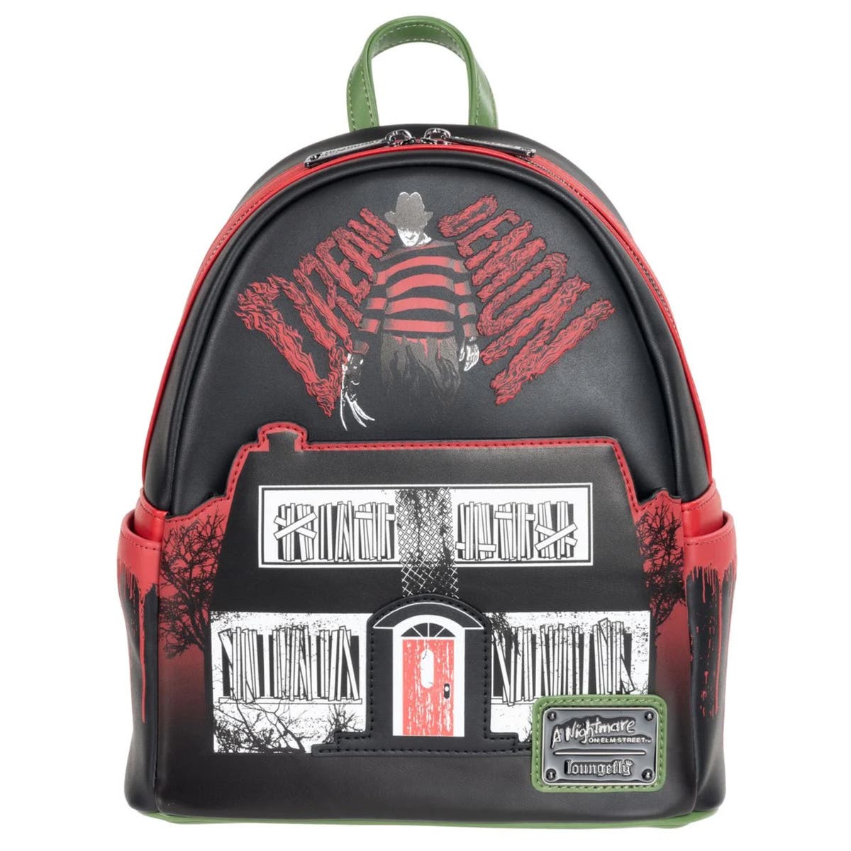 A Nightmare On Elm Street Chibi Freddy Mini Backpack MadBagger.com Loungefly Authorized Retailer main image 4