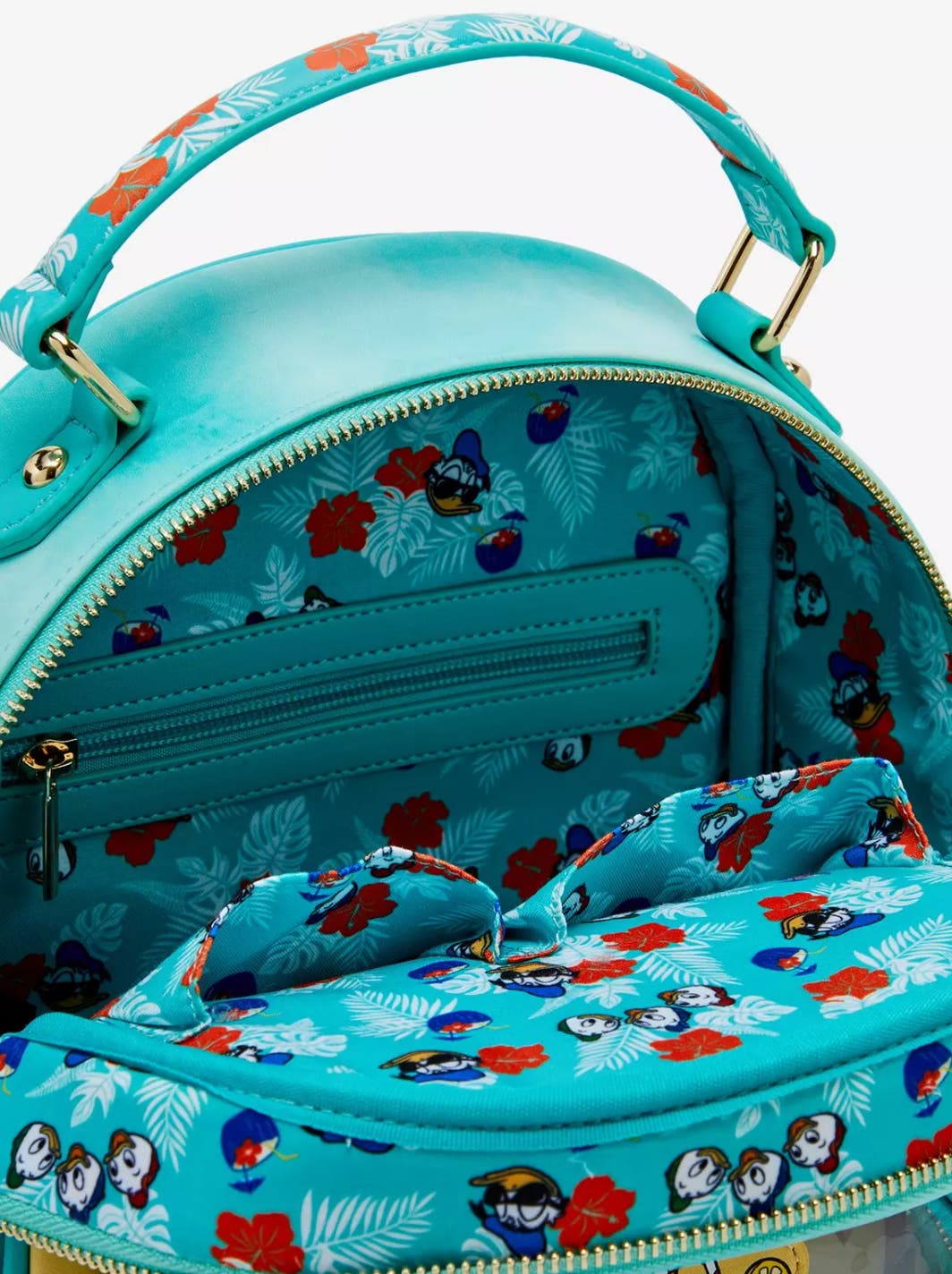 Disney Donald Duck Beach Mini Backpack 90th Anniversary Her Universe Disney Donald Duck 90th Anniversary Beach Mini  main image 2