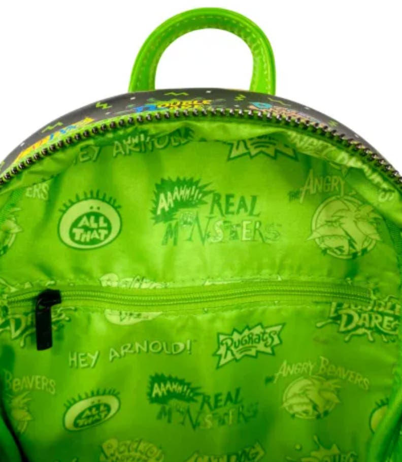 Loungefly 90's Nickelodeon Characters Mini Backpack (USA Exclusive) Loungefly 90's Nickelodeon Characters Mini Backpack (USA Exclusive)