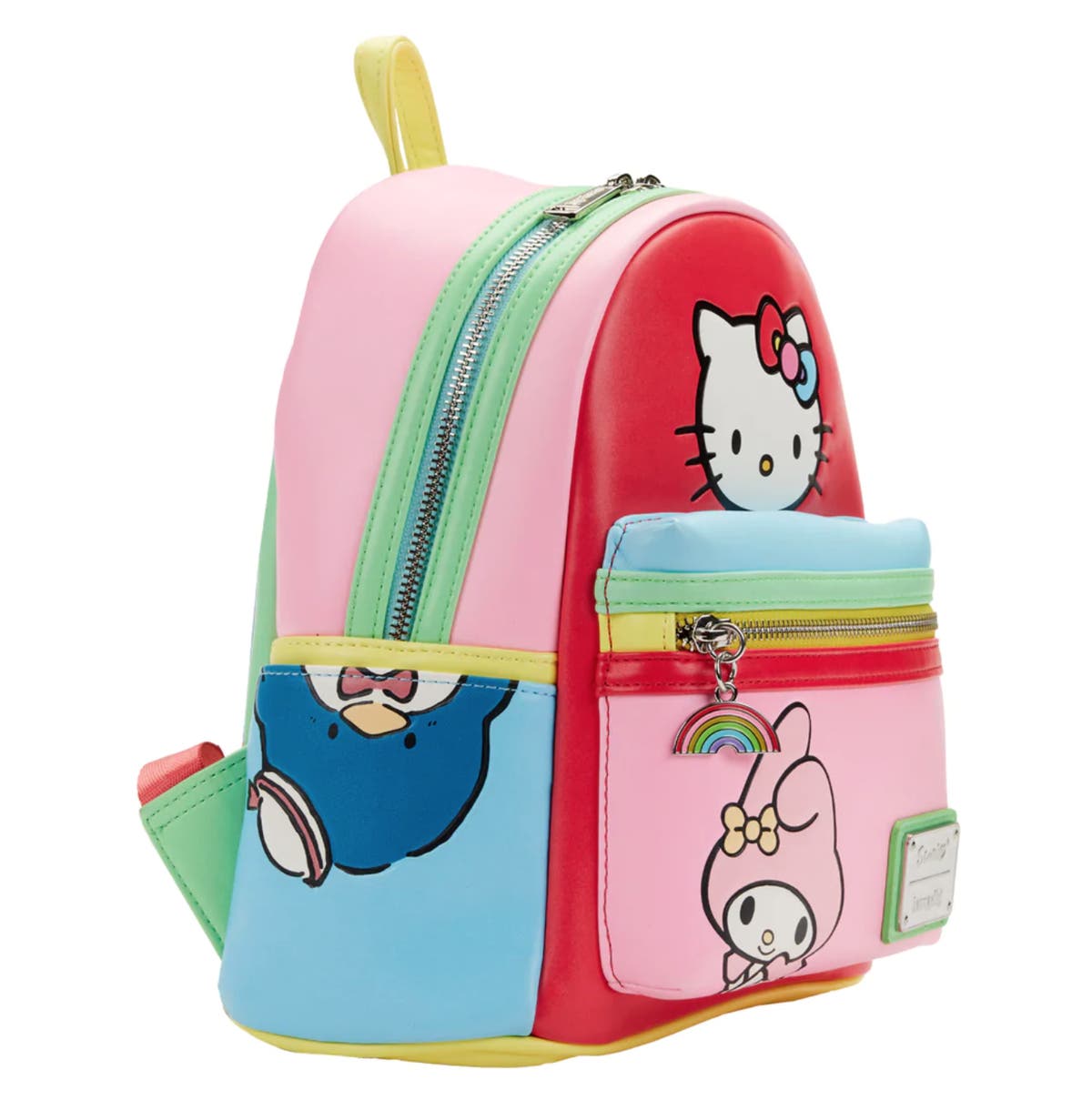 Loungefly Hello Kitty Sanrio Rainbow Kawaii Cute Characters AOP Mini Bac… Loungefly Hello Kitty 50th Anniv. AOP Mini Backpack main image 2