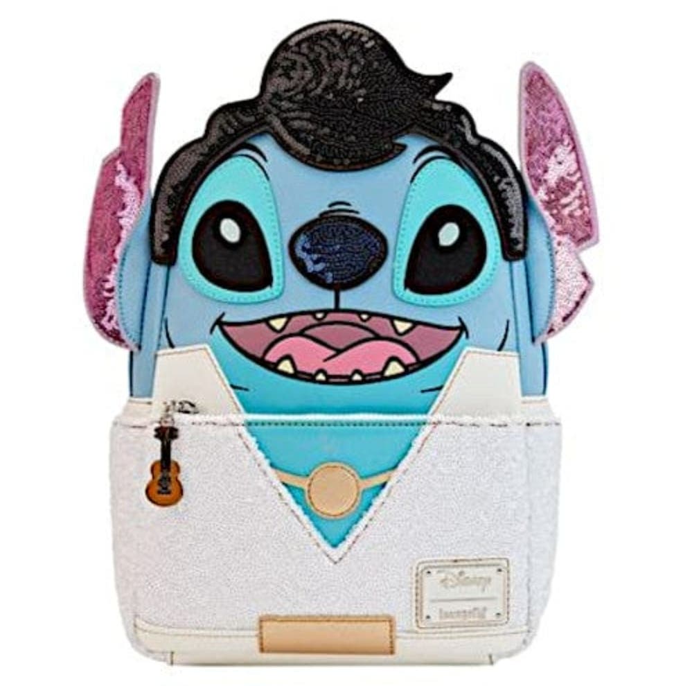 Loungefly Disney Lilo & Stitch Elvis Stitch Figural Mini Backpack Loungefly Disney Lilo & Stitch Elvis Stitch Figural Mini  main image 4