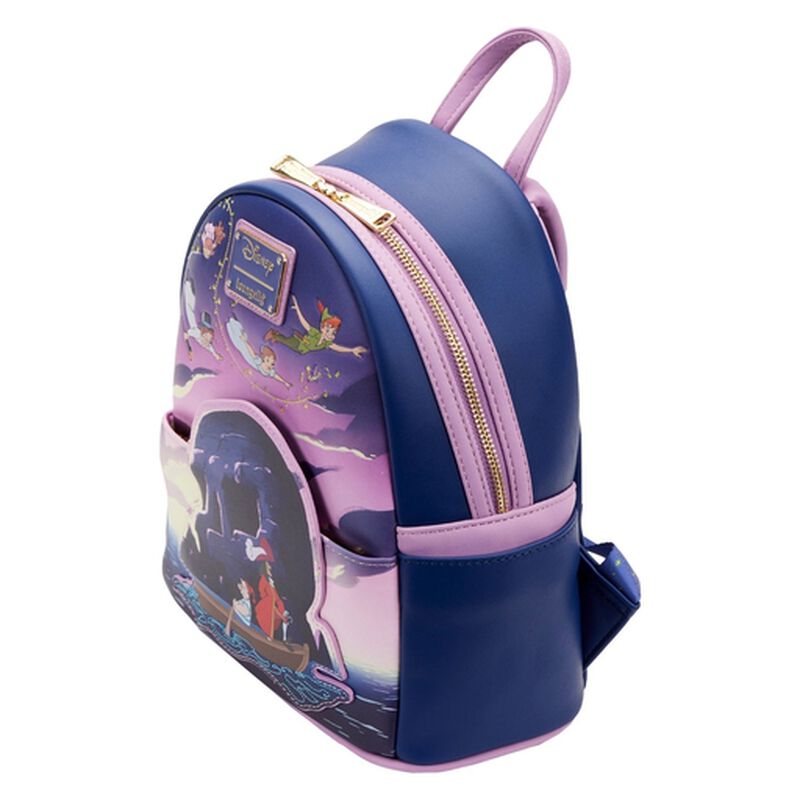 Loungefly Disney Peter Pan Skull Rock Mini Backpack NYCC  display picture 2