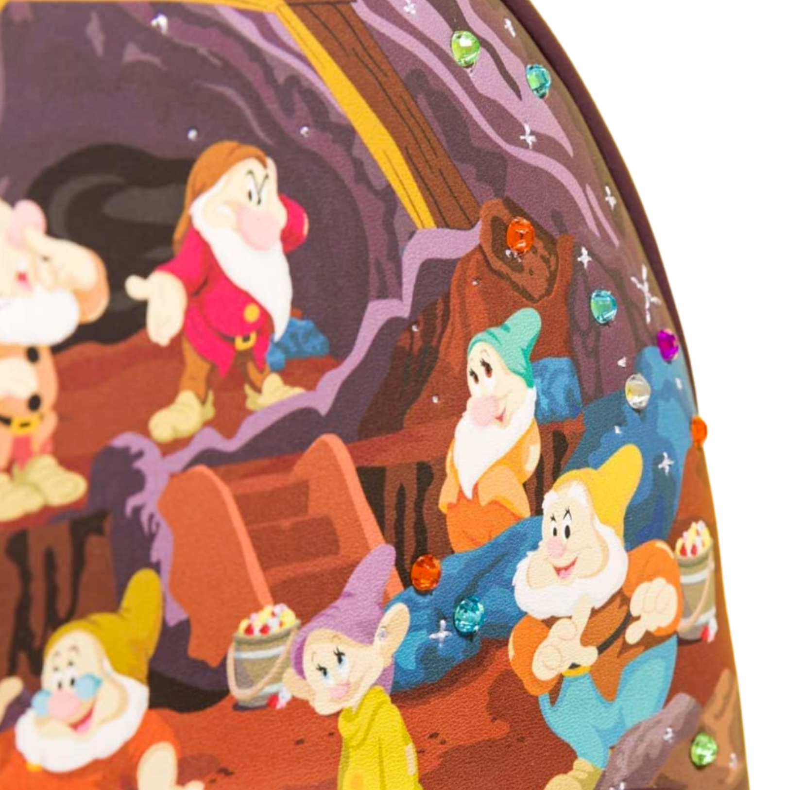 Loungefly Snow White Mine cart mini backpack & wallet SET Disney Loungefly Snow White Seven Dwarfs Mine Cart Mini  main image 2