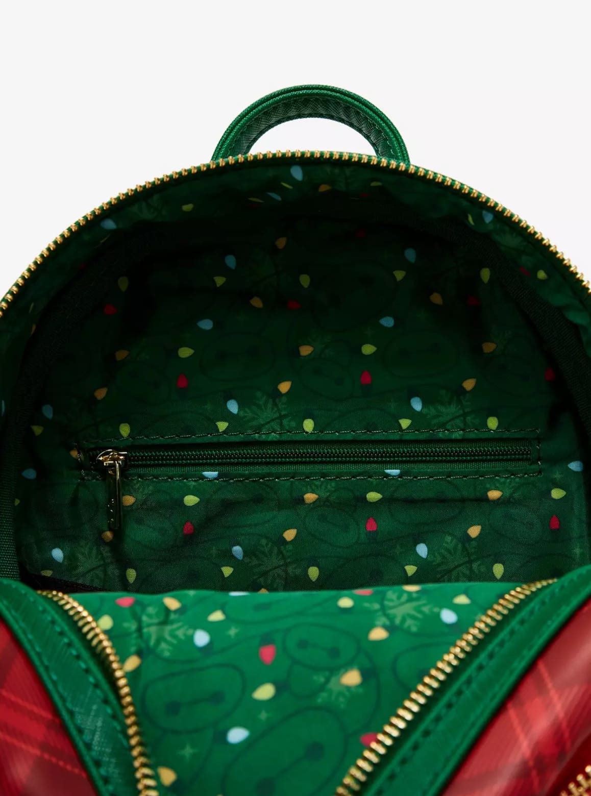 Loungefly Disney Big Hero 6 Baymax Holiday Plaid Light-Up Mini Backpack Set Loungefly Disney Big Hero 6 Baymax Holiday Plaid Light-Up  main image 4