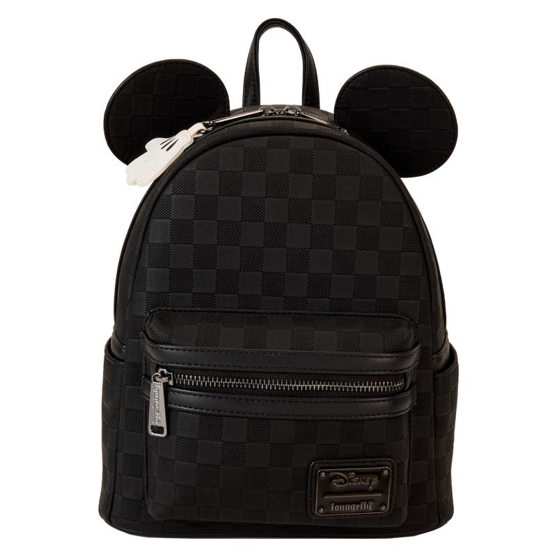 Loungefly Disney Mickey Mouse Checkered Texture Mini  display picture 3