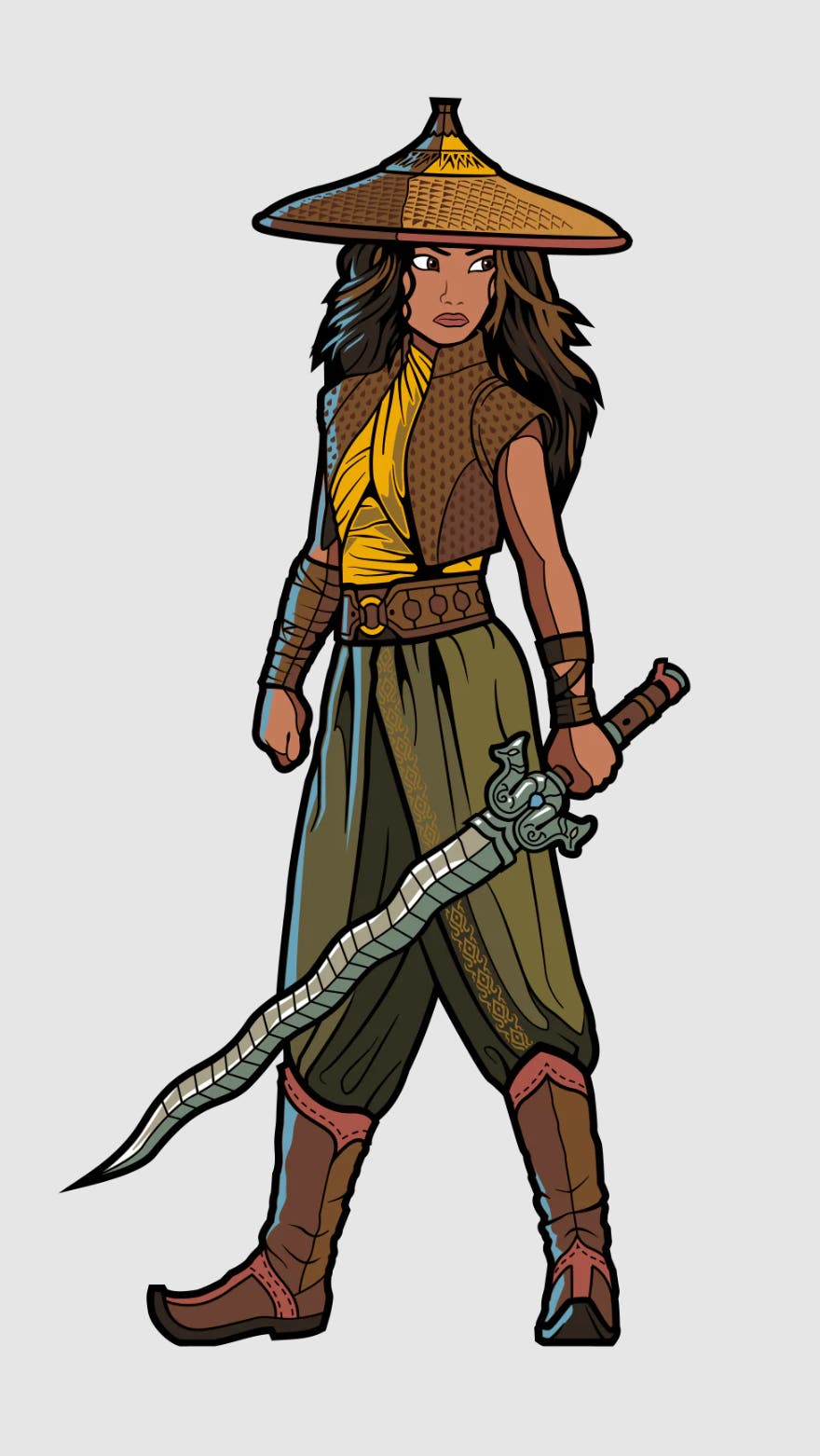 FiGPiN Disney Raya and the Last Dragon #601 | MadBagger.com