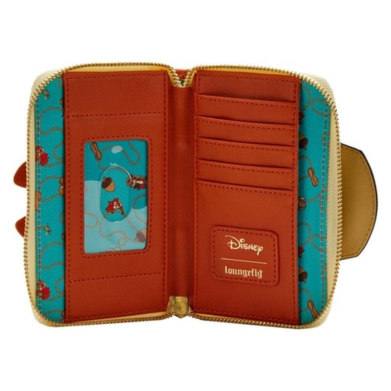 Set of 2Chip and Dale Cosplay Backpack&Matching wallet LOUNGEFLY Chip and Dale Cosplay Zip Around Wallet  main image 2
