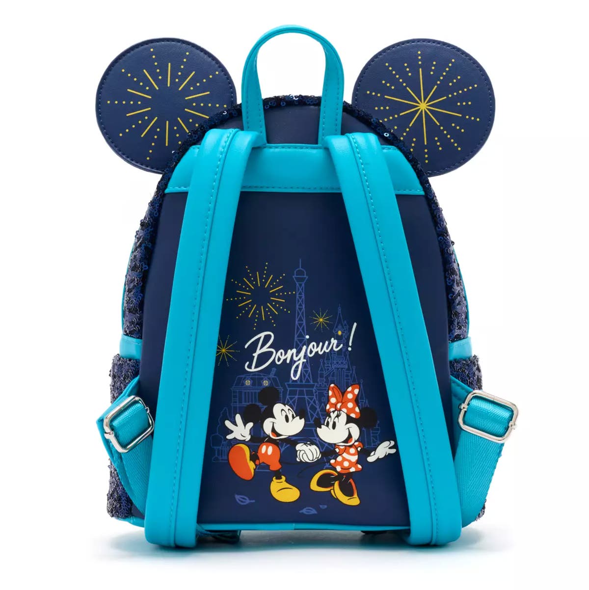 Loungefly Disney Disneyland Paris Sequin Mini Backpack 